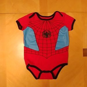 Infant Spider-Man onesie